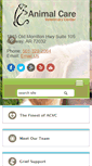 Mobile Screenshot of animalcarevetcenter.com
